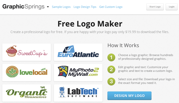 デザインの知識なしでロゴを無料生成できるwebサービス